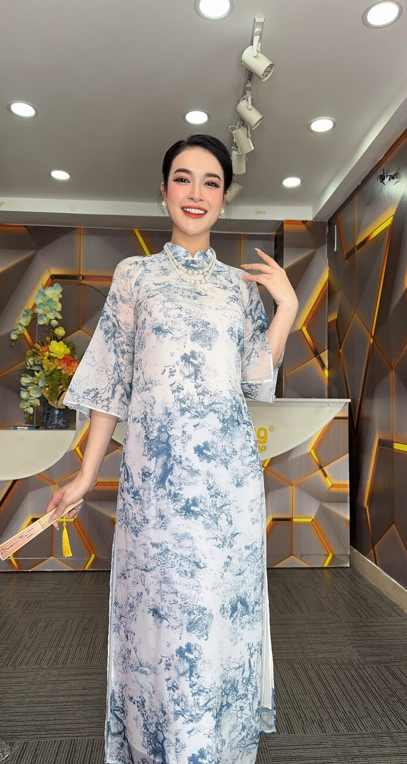 Set áo dài - Y1858- Thương hiệu Zonbig_thumbnail_8