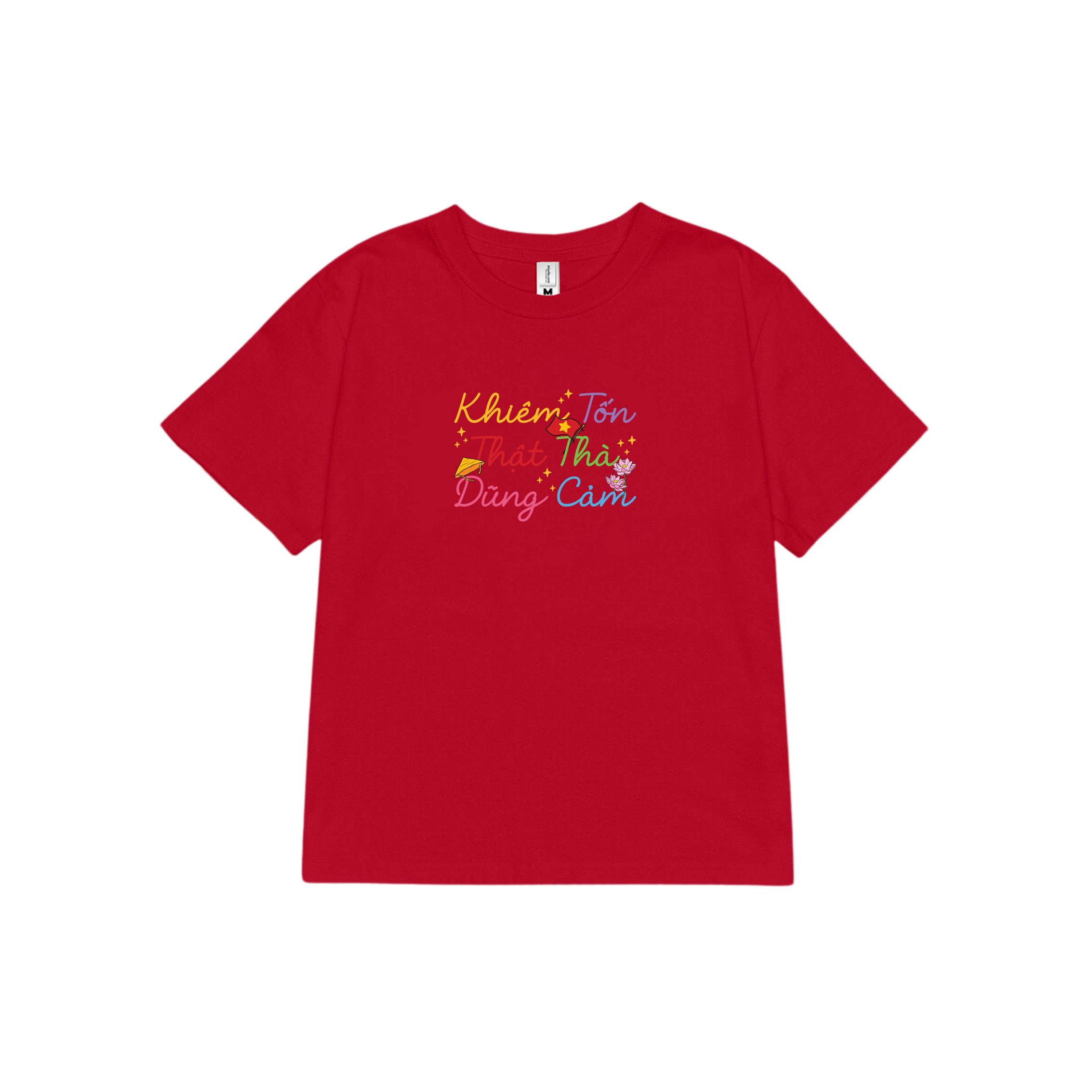 Áo baby tee ôm eo Việt Nam tôi yêu 2129 Miucho cổ tròn vải cotton 4c co giãn thoáng mát in mix_thumbnail_10