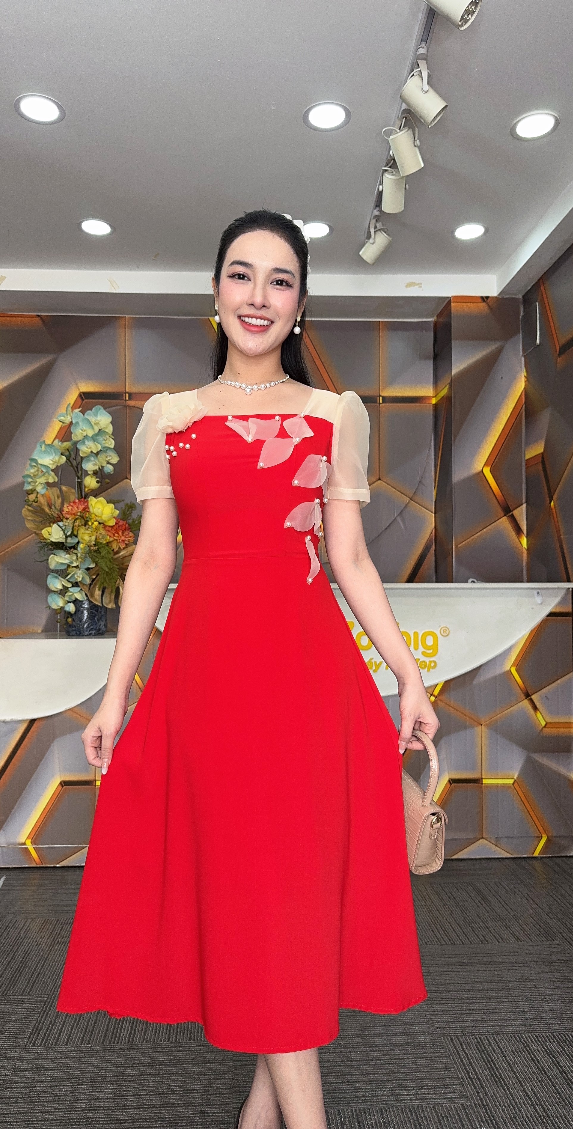 Đầm xòe - Y1907 - Thương hiệu Zonbig_thumbnail_3