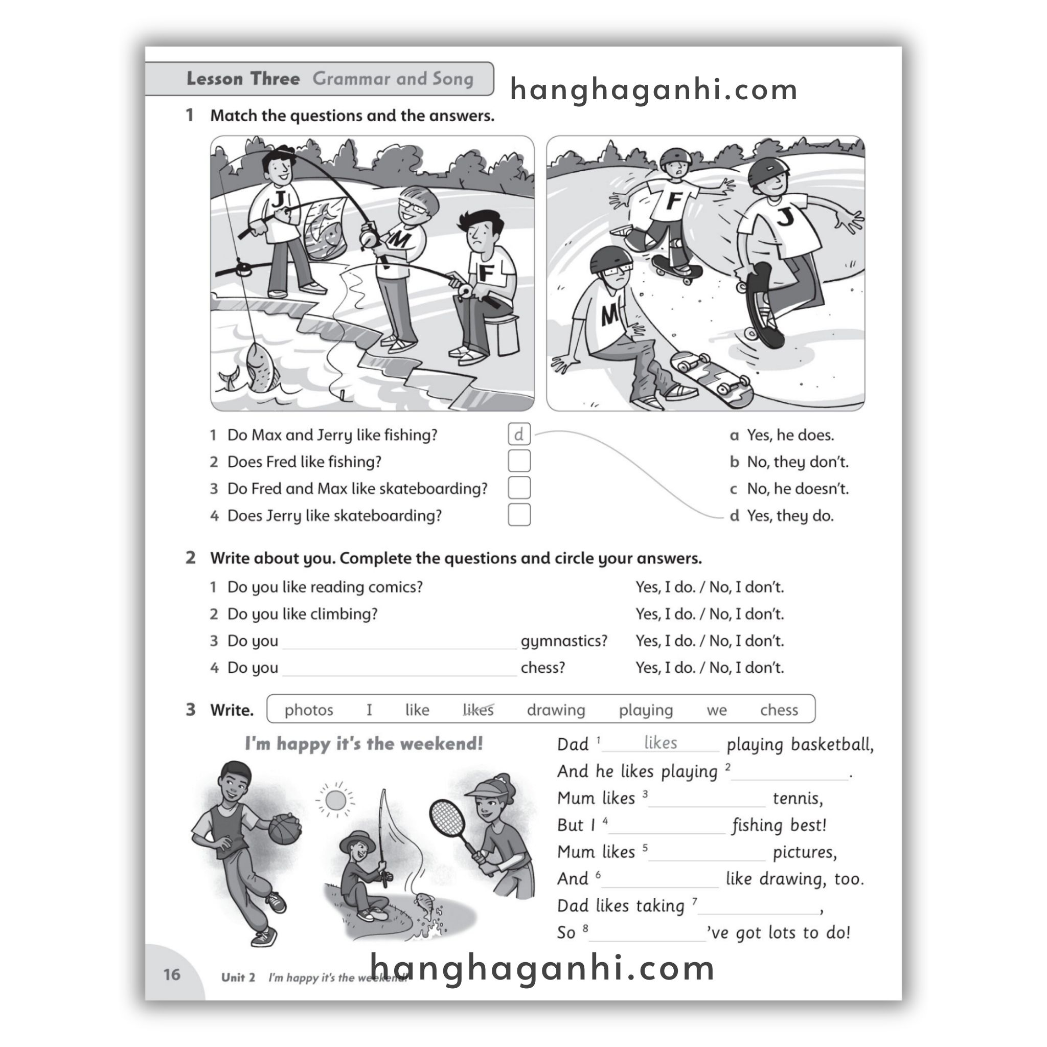 Bộ sách Family and Friends Level 3 (2nd , Student book và Work book) – Tặng kèm file nghe_thumbnail_19