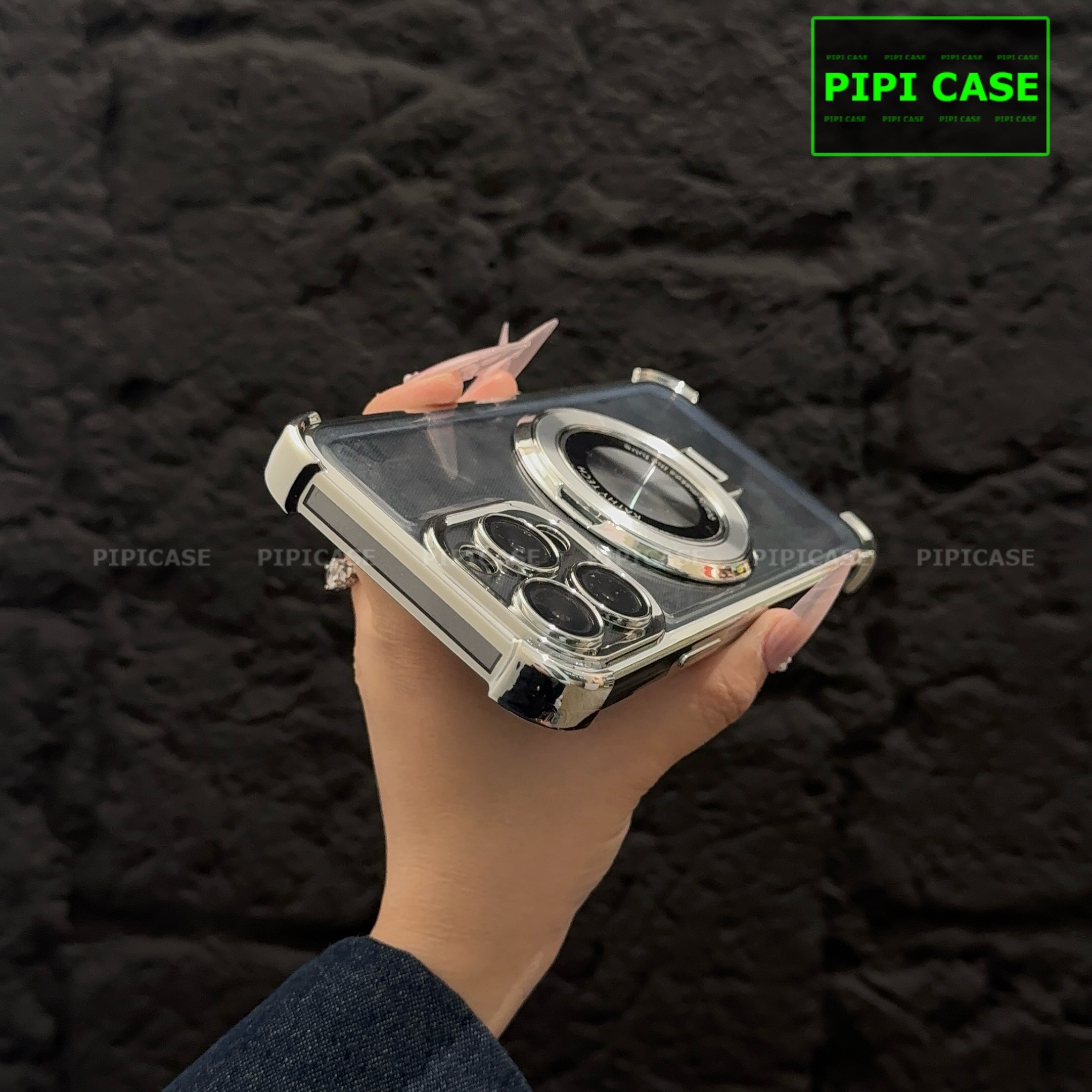 Ốp Lưng iPhone 14 Pro - Ven - Bạc_thumbnail_6