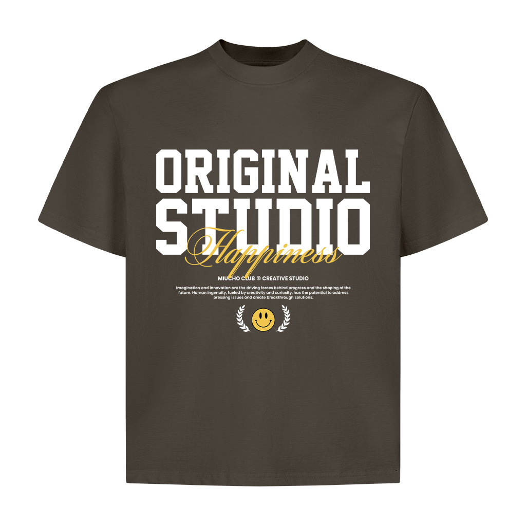 Áo phông nam local brand form boxy 2082 Miucho Club vải cotton 2c 250gsm cổ tròn in typography_thumbnail_7