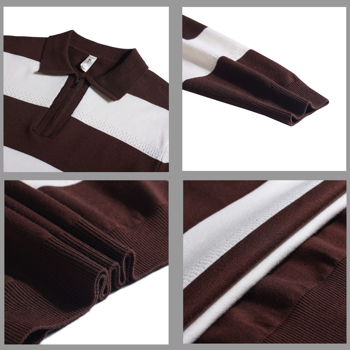 PA09 – Áo len nam dệt kim kẻ sọc cổ trụ, dáng ôm business casual mùa đông 2025_thumbnail_4