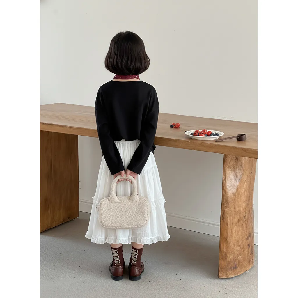 Áo thun kid trơn form rộng Kado vải cotton dày dặn thoáng mát thấm hút tốt cho bé AET00067_thumbnail_9