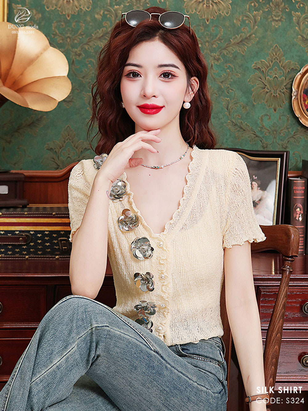 Áo Nữ Quảng Châu S324 9153_thumbnail_7