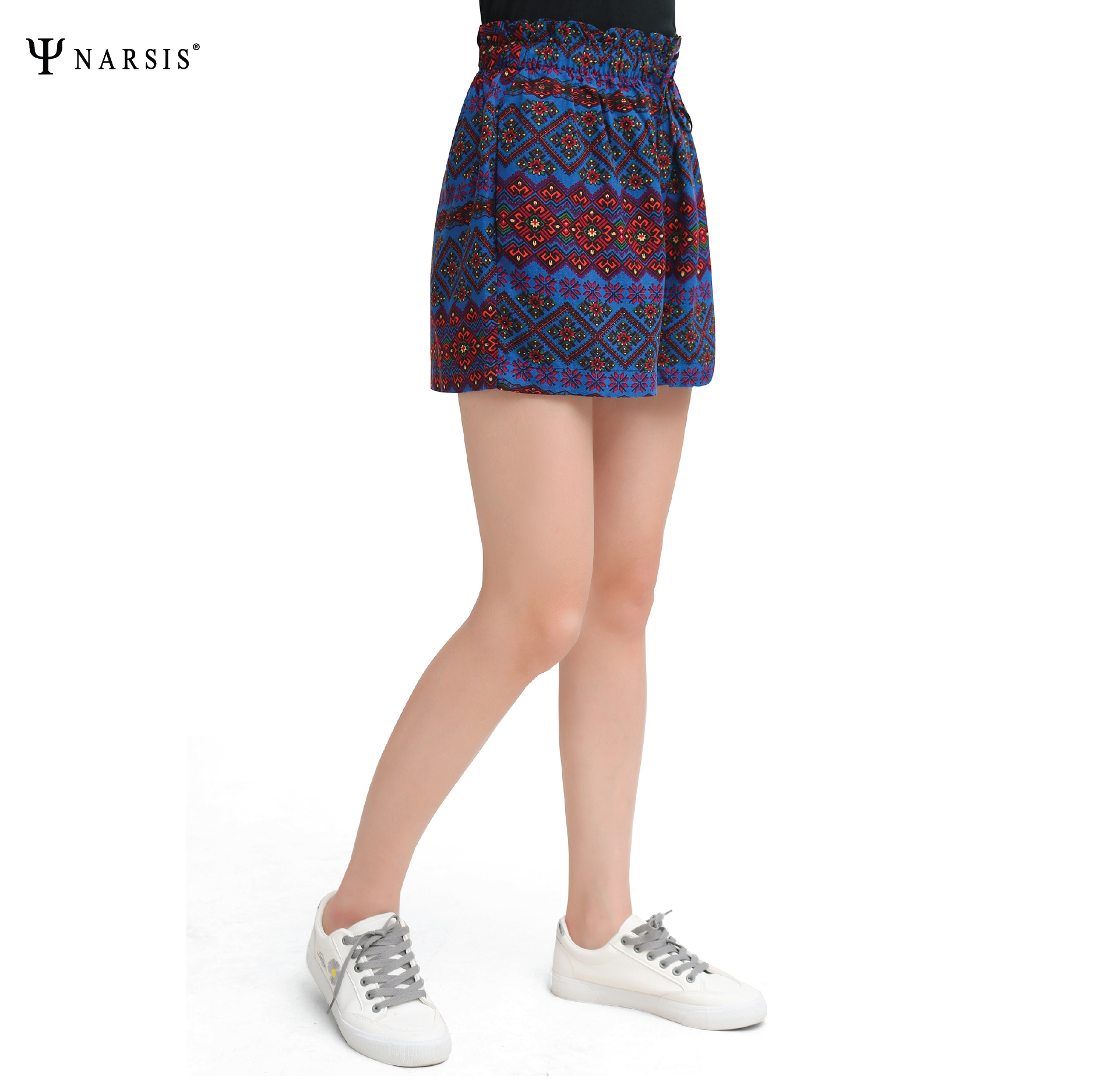 QUẦN LỬNG NỮ T0005 NARSIS CHẤT LIỆU THOÁNG MÁT, DỄ CHỊU, THOẢI MÁI CẢ NGÀY, DỄ VẬN ĐỘNG_thumbnail_1