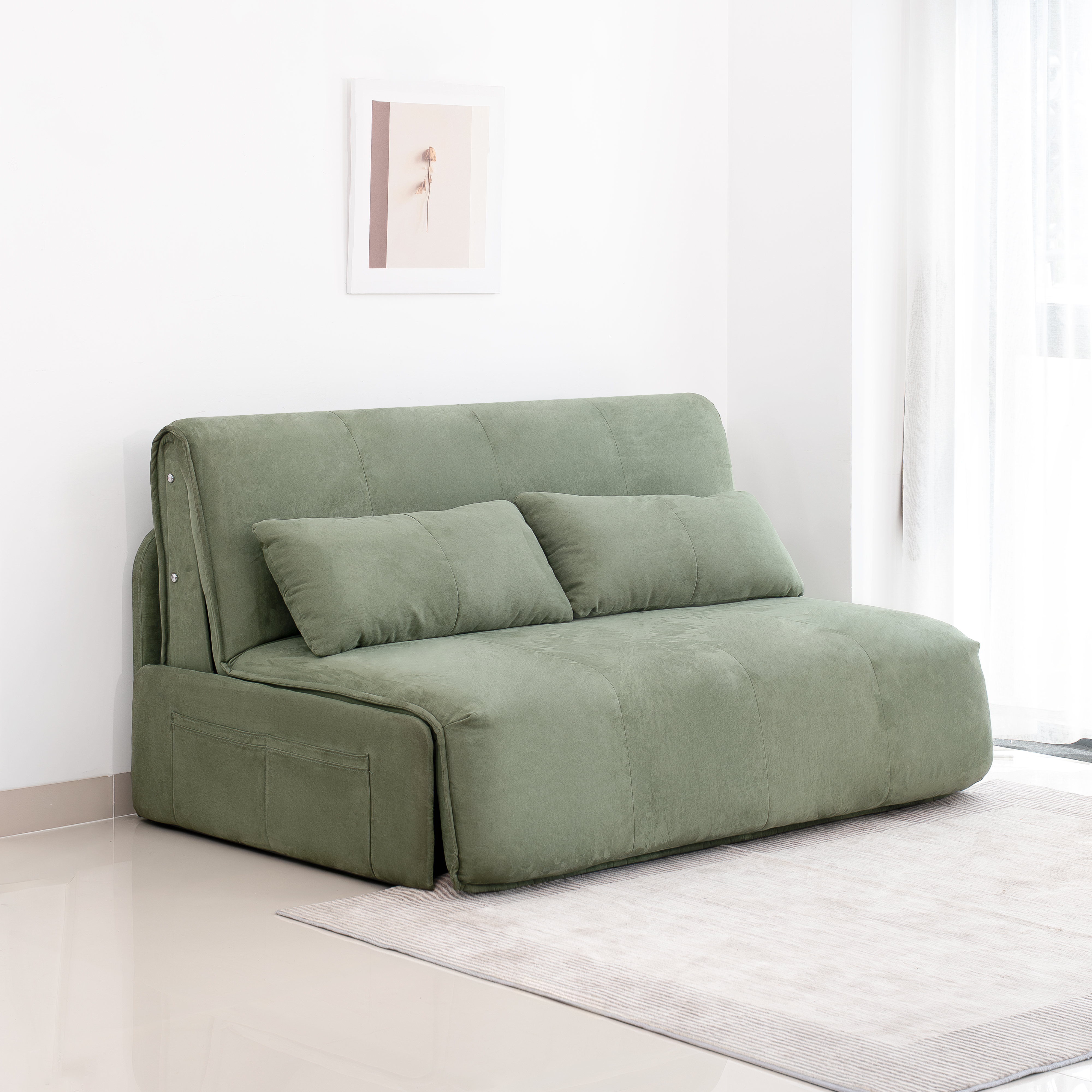Các chất liệu phổ biến thường được dùng trong sofa giường