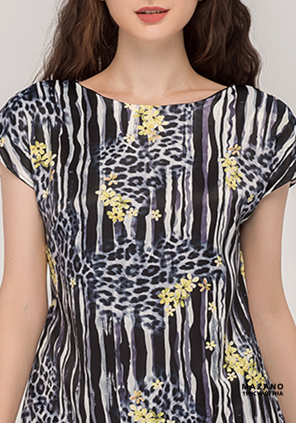 Đầm ôm họa tiết sọc vai chờm_thumbnail_2