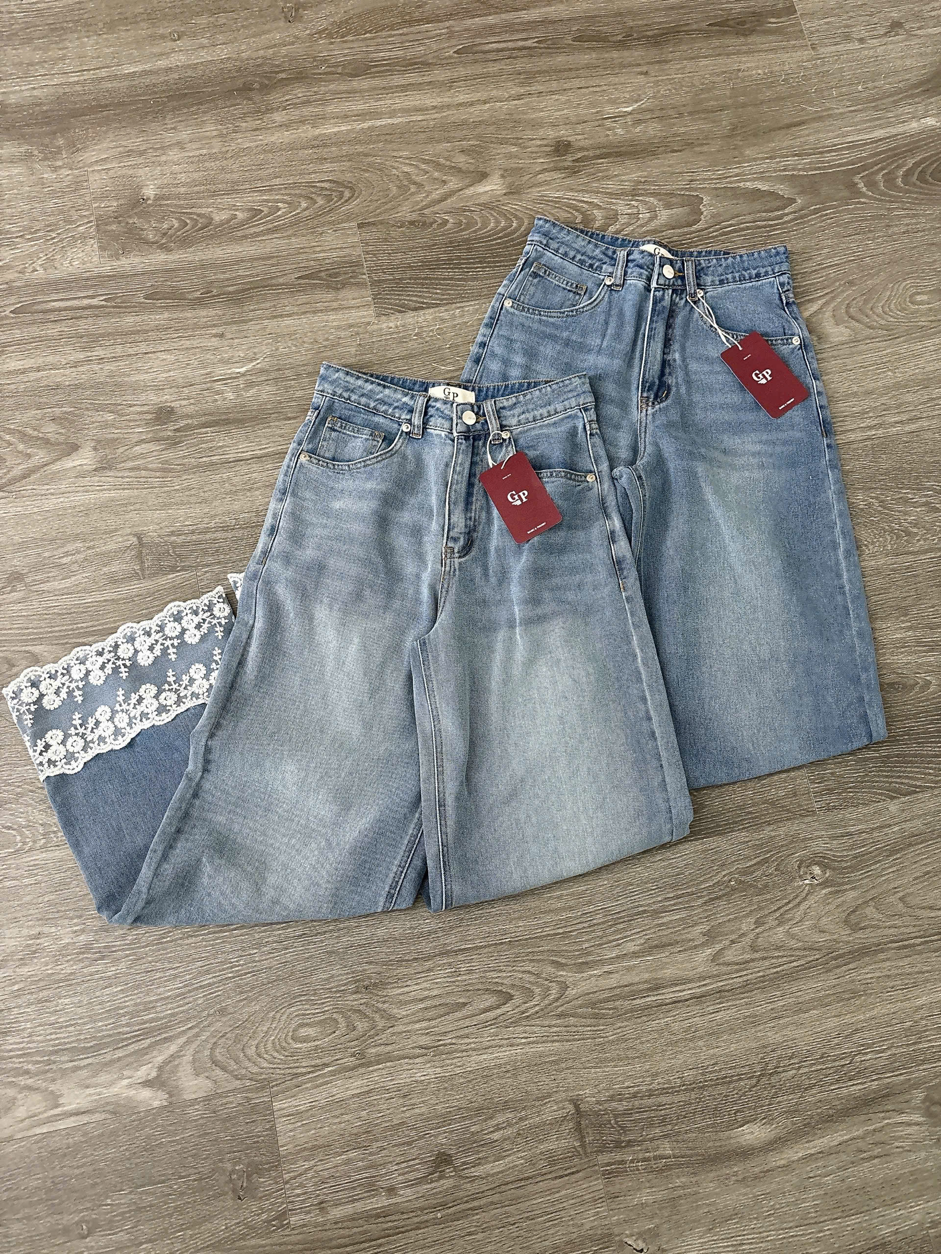 SALE Q222 QUẦN JEAN SUÔNG PHỐI REN_thumbnail_3