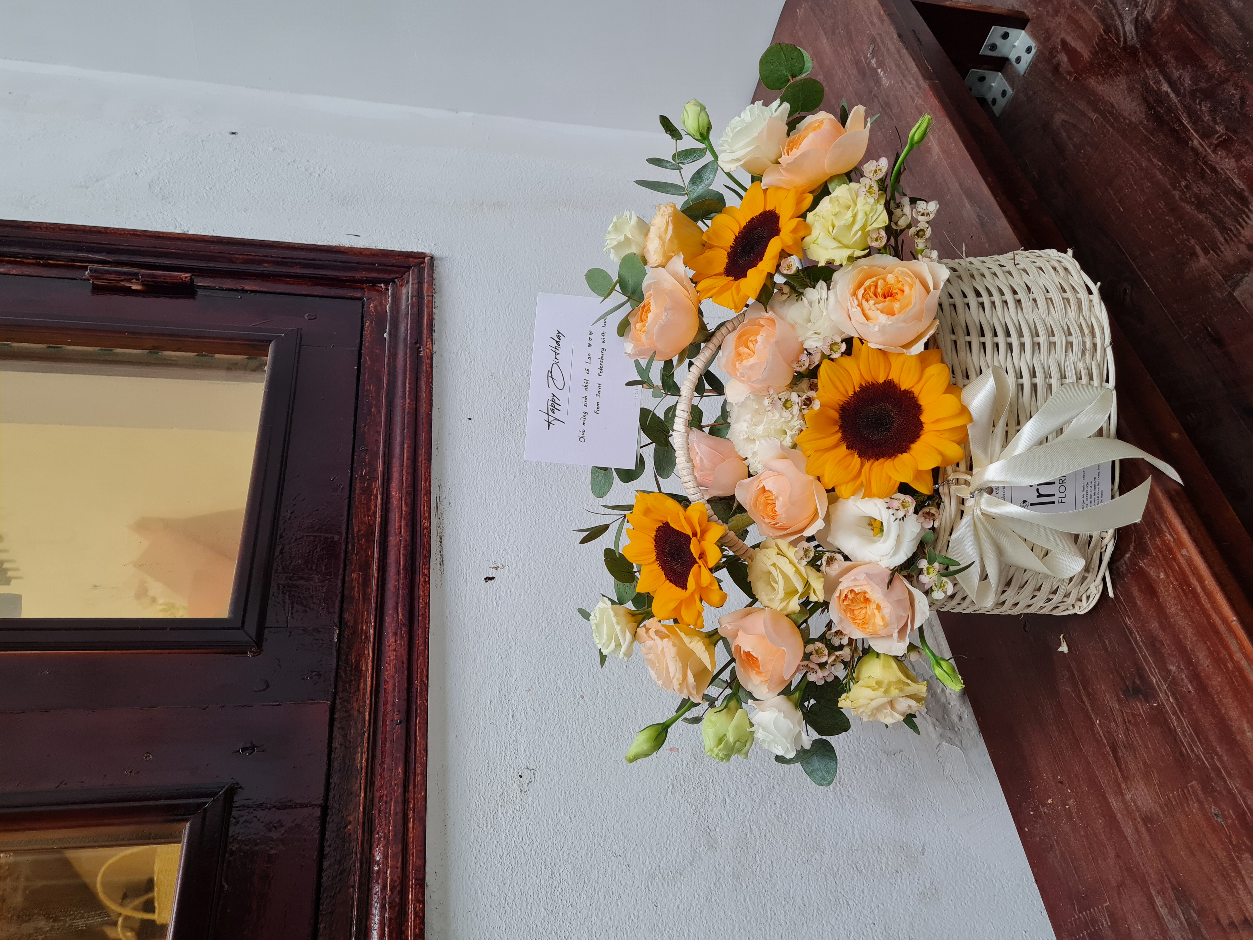 Giỏ hoa Hướng dương - Size M