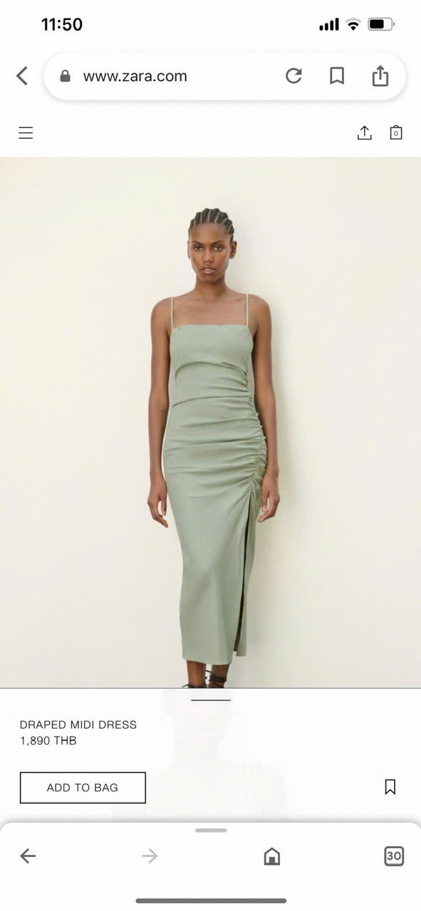 B124 ĐẦM DÂY ZR LINEN