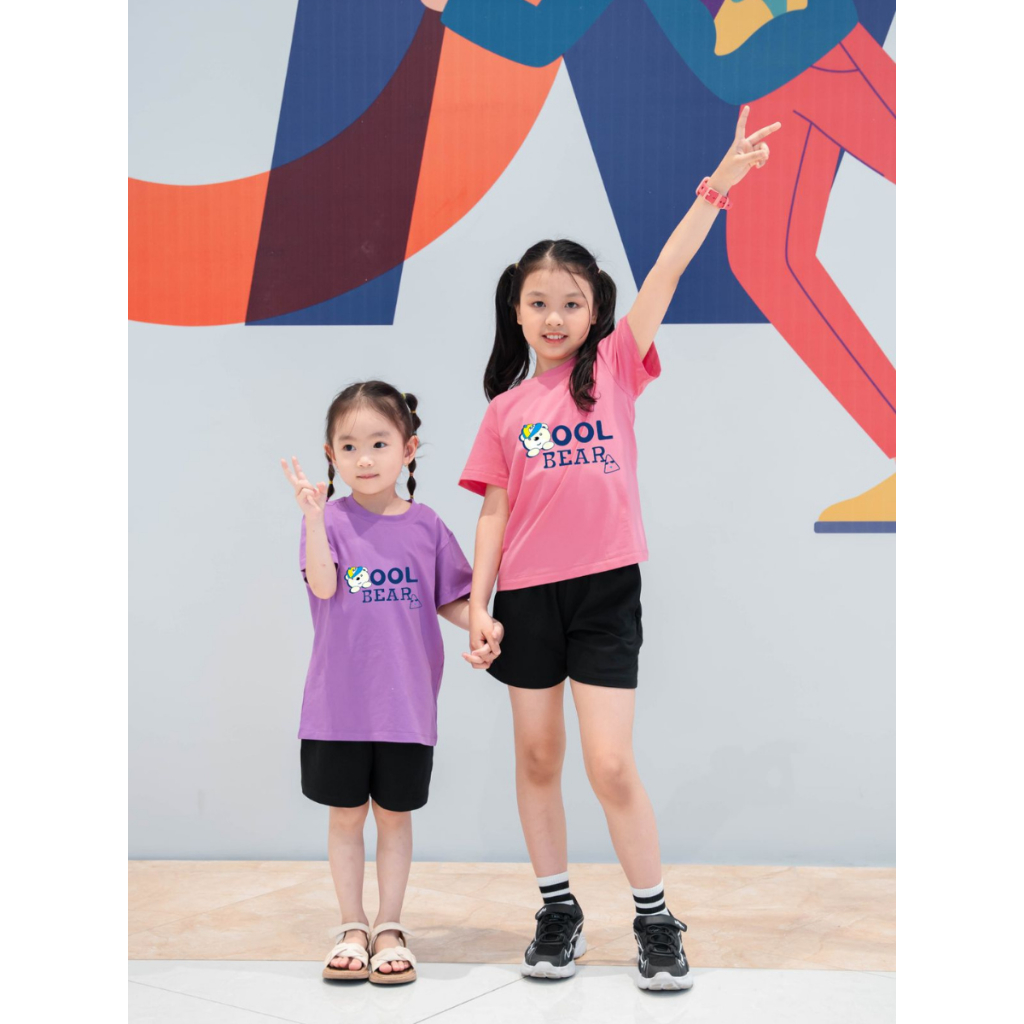 Đồ bộ bé gái (áo thun + quần đùi) lẻ size GIAO MẪU NGẪU NHIÊN - LOZA XA014_thumbnail_6