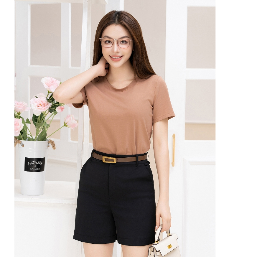 Áo phông nữ trơn form vừa_thumbnail_5