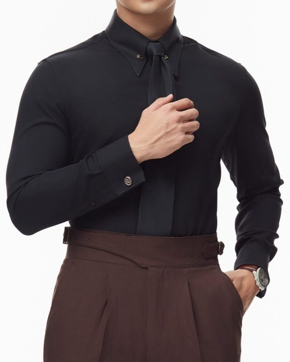 Sơ Mi Collar Pin Cufflinks