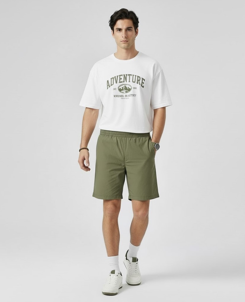 Q612 - QUẦN ĐÙI KAKI GIÓ