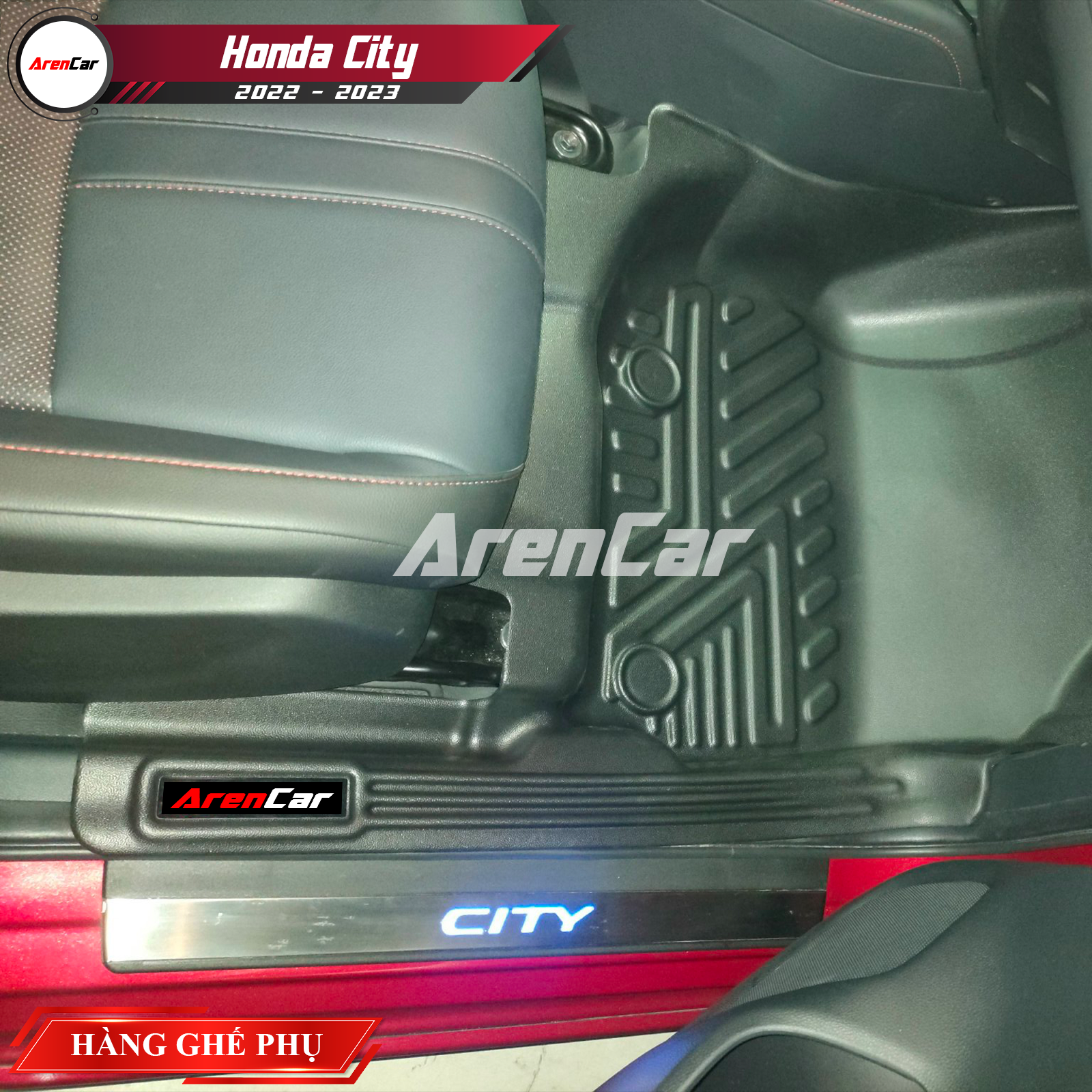 [Aren Car] Thảm Lót Sàn Ô Tô TPE Nhựa Đúc Honda City_thumbnail_11