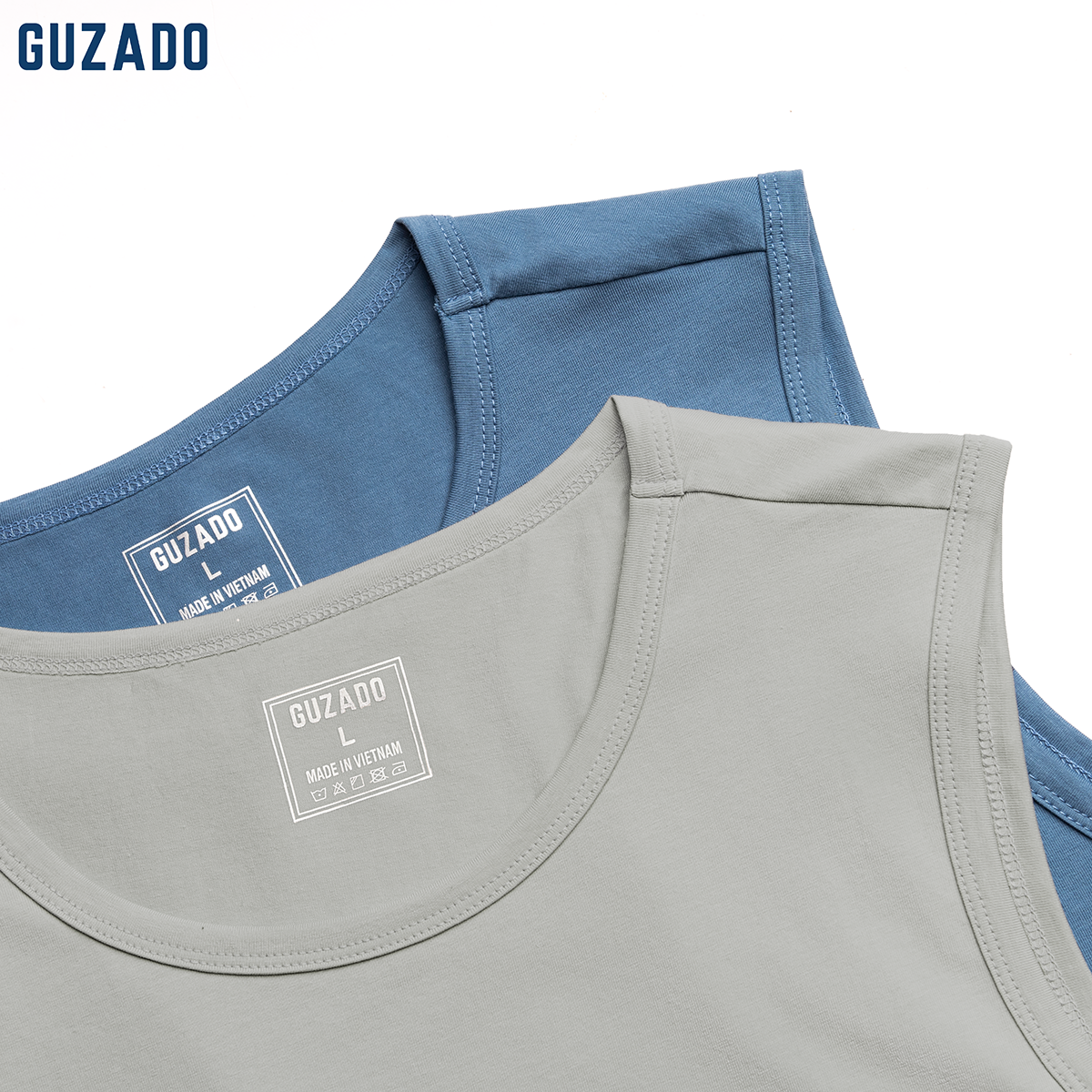 Áo Tanktop Nam GUZADO Ba Lỗ Trơn, Thể Thao GTT02_thumbnail_19