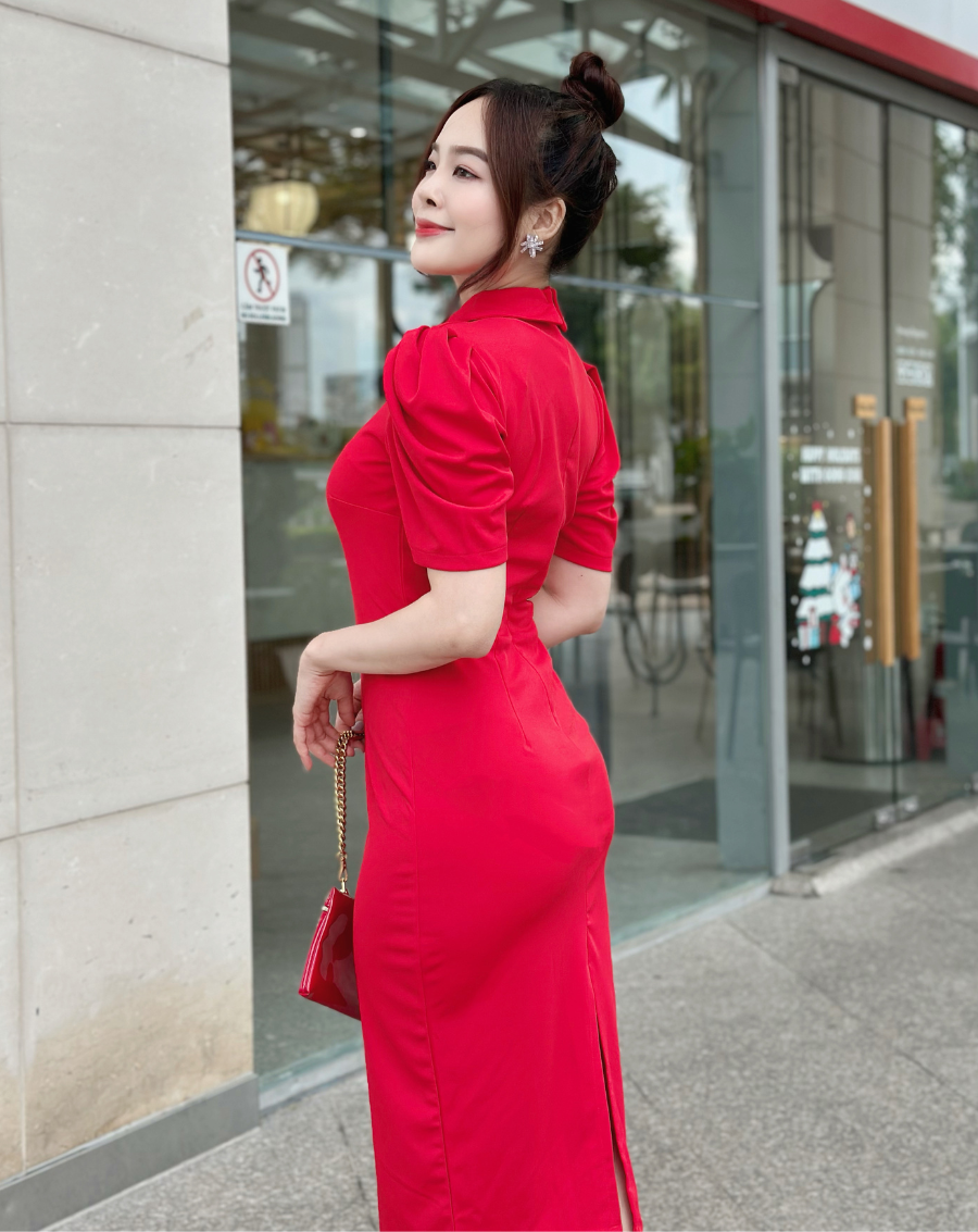 Đầm ôm body cổ tiều_thumbnail_3