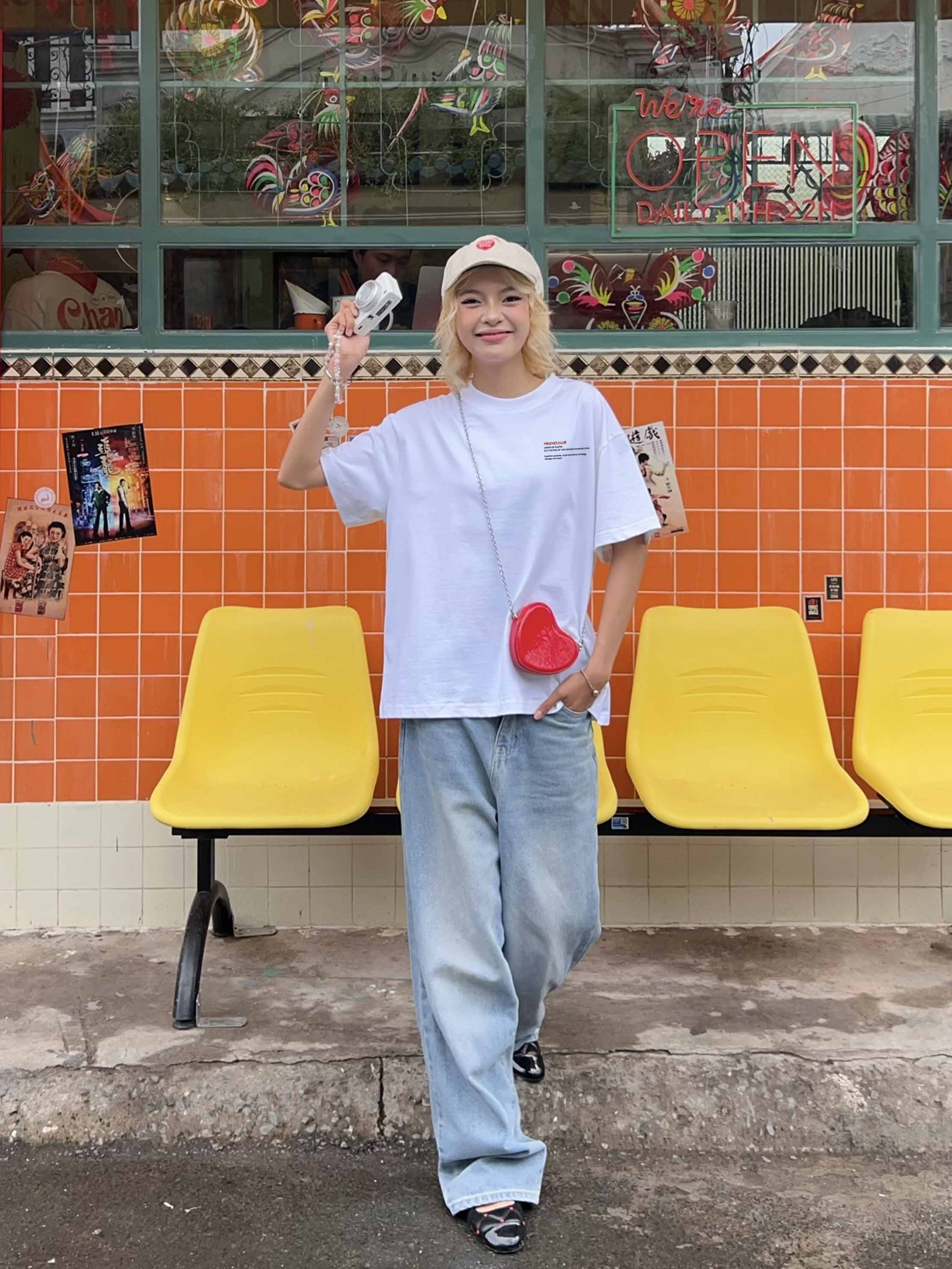 Áo phông nam form boxy vải 2C 250gsm AXD1610 Miucho Club Local Brand in mix_thumbnail_4