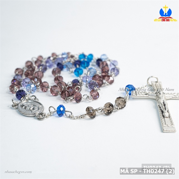 Chuỗi Mân côi 50 phale Itay (màu tím + xanh dương)_thumbnail_2