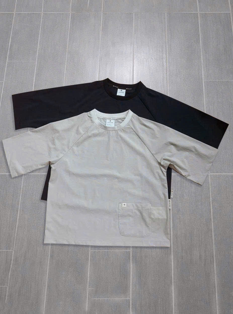 HA203 Áo thun phối túi ( XI MĂNG )