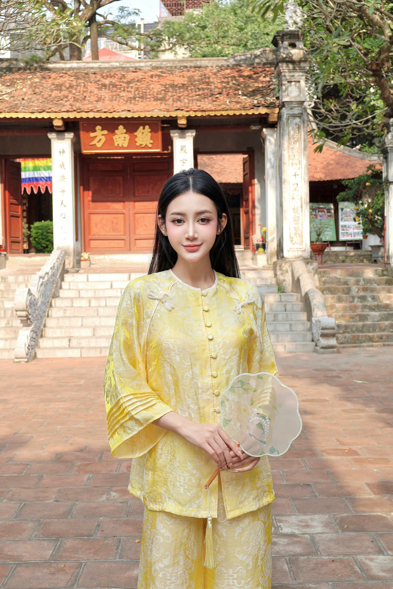 PP376 Pháp phục lễ chùa lụa ánh kim Tinh Nhi_thumbnail_4