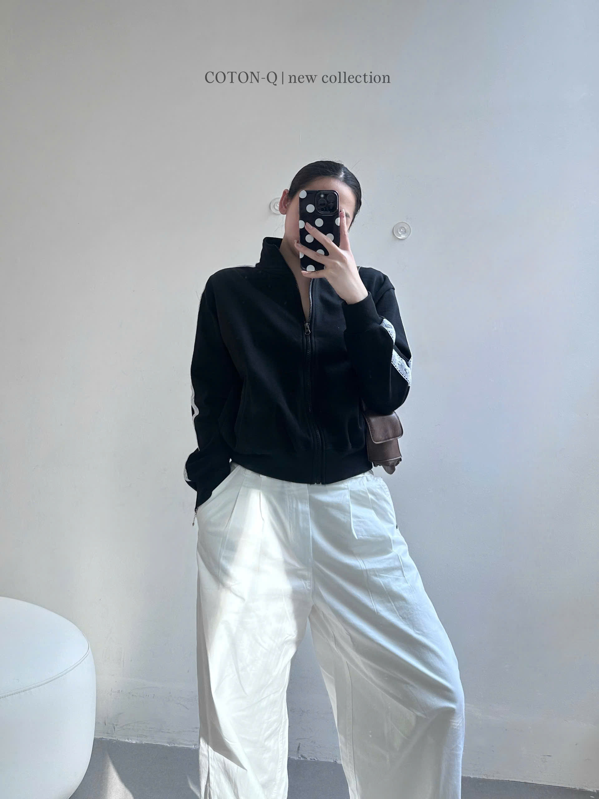 Áo khoác bomber phối sọc ren ( ĐEN )_thumbnail_9