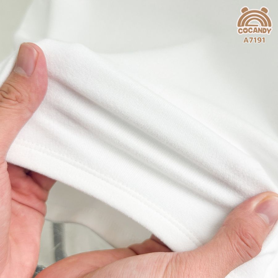 Áo dài Warmish TRẮNG trơn cổ 3 phân_thumbnail_1