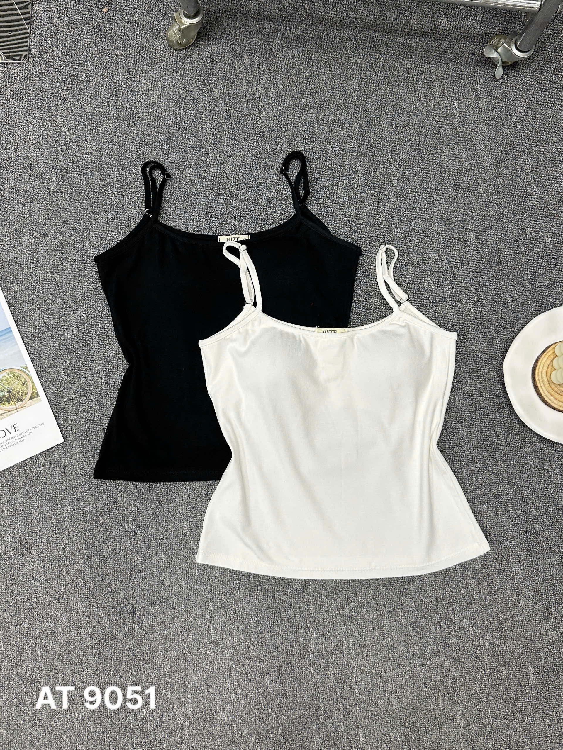 Áo thun 2 dây có mút bigsize AT9051 dành cho nàng béo mập từ 55-90kg