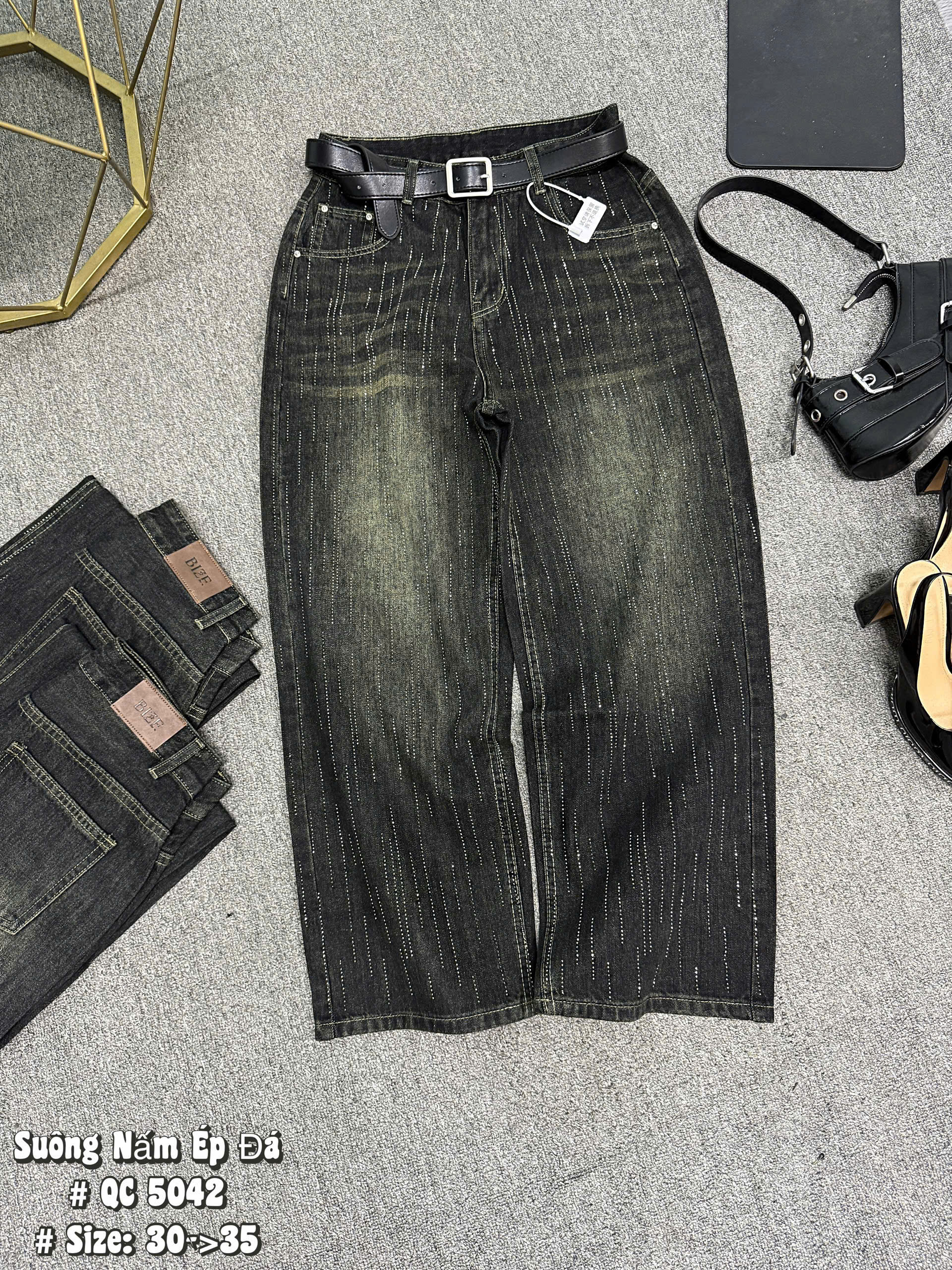 BIGSIZE NỮ - Quần suông nấm T- QJ5042_thumbnail_4