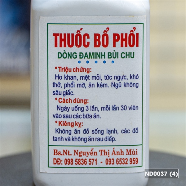 Thuốc bổ phổi - Dòng Đa Minh Bùi Chu_thumbnail_2