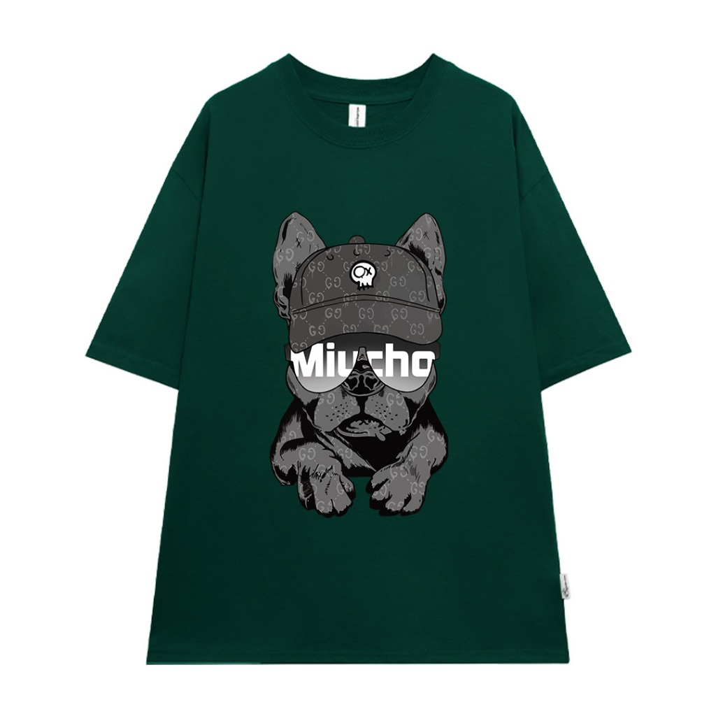 Áo phông nam boy phố form rộng nhiều màu ATD1071 Miucho Man tay ngắn cổ tròn in mix_thumbnail_10