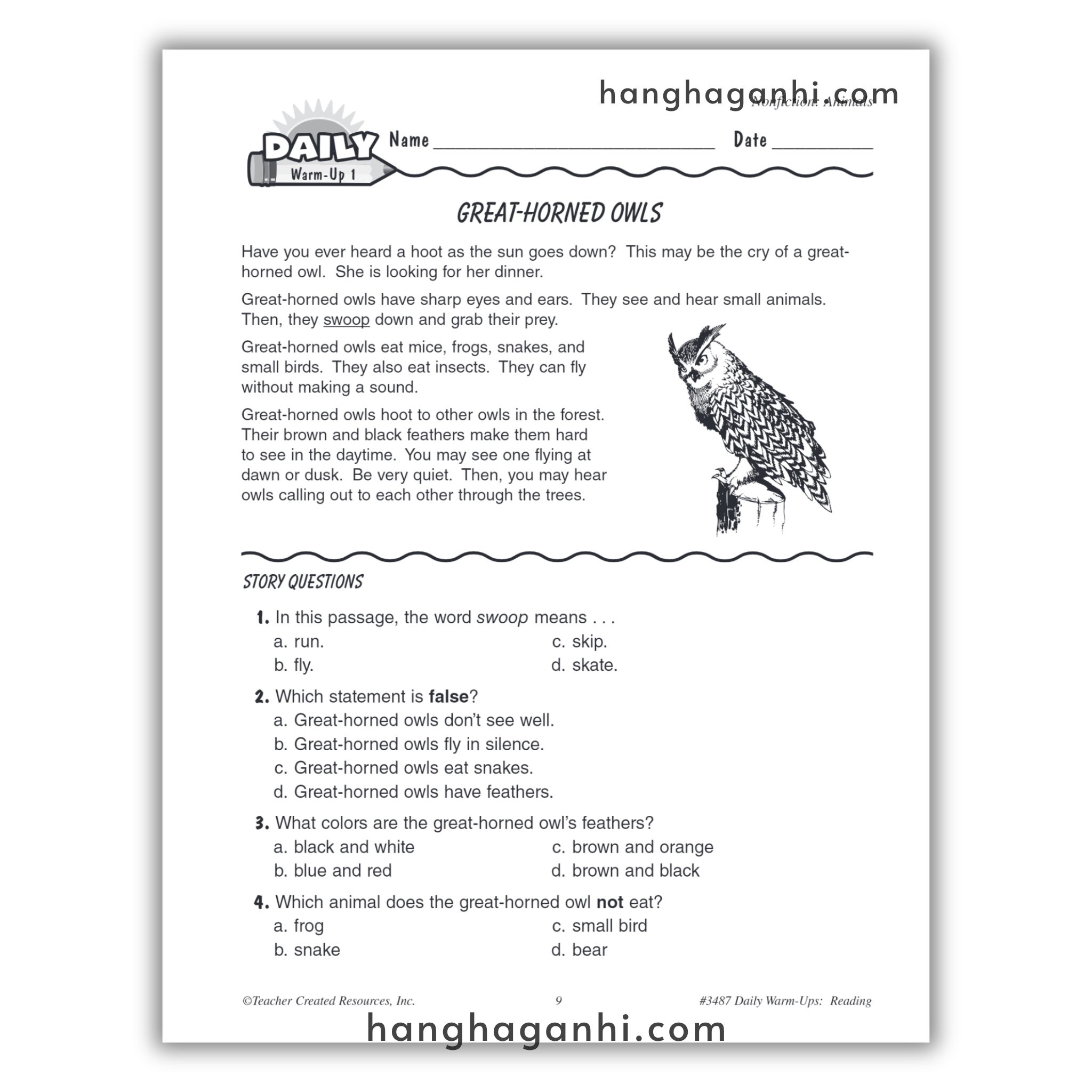 Sách Daily Warm Ups Reading Grade 1_thumbnail_16
