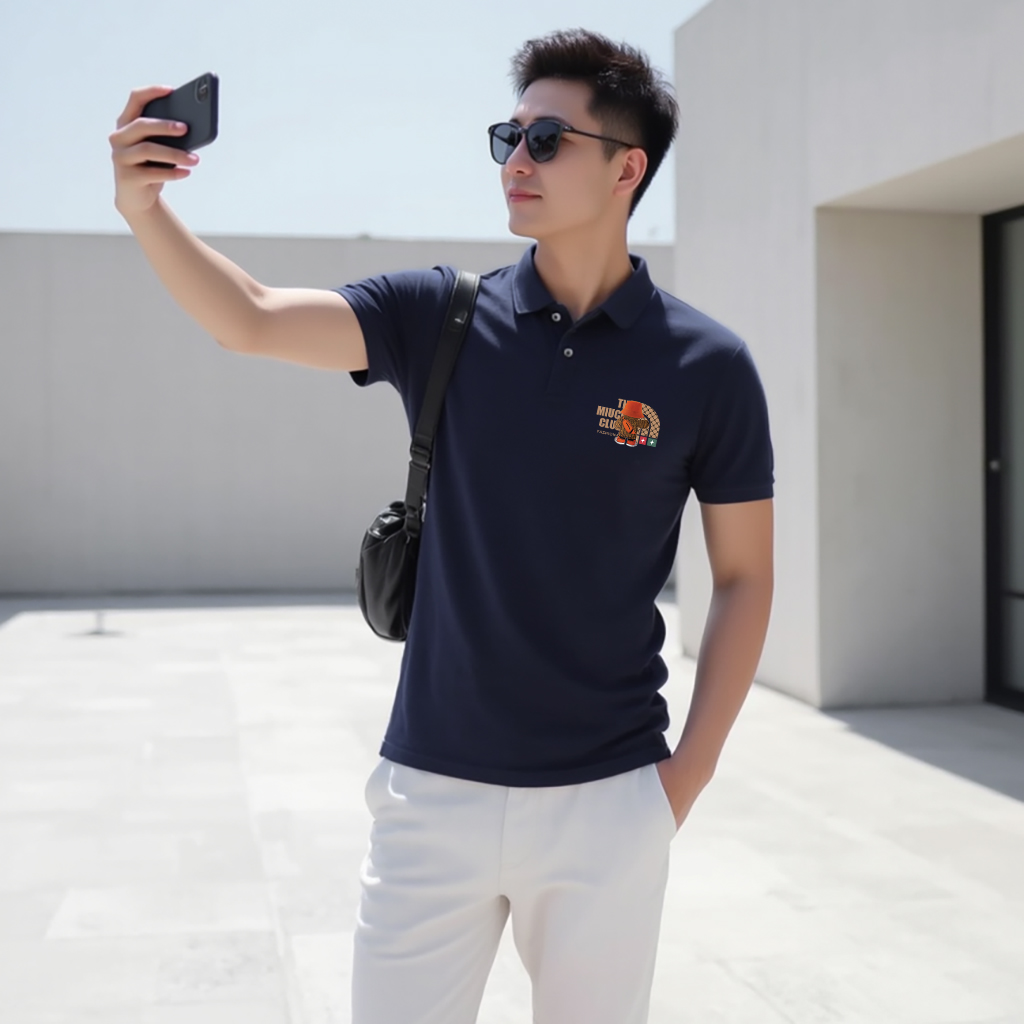 Áo polo nam cá sấu phong cách street style 2480 Miucho Iconic vải polyester thoáng mát in mix_thumbnail_5