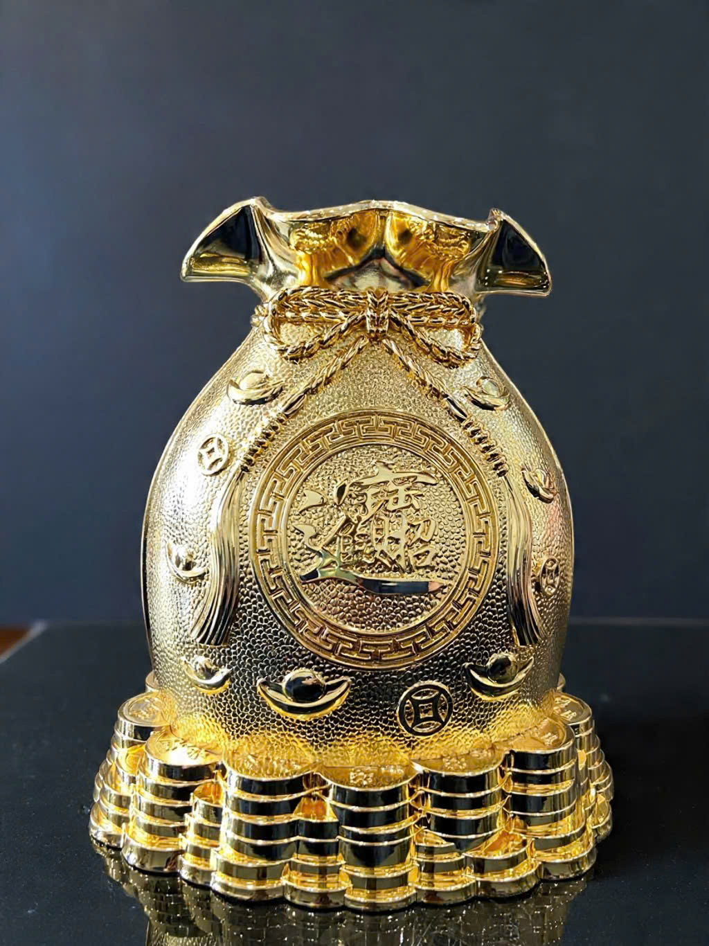 Túi tiền tài lộc bằng mạ vàng 24k_thumbnail_3