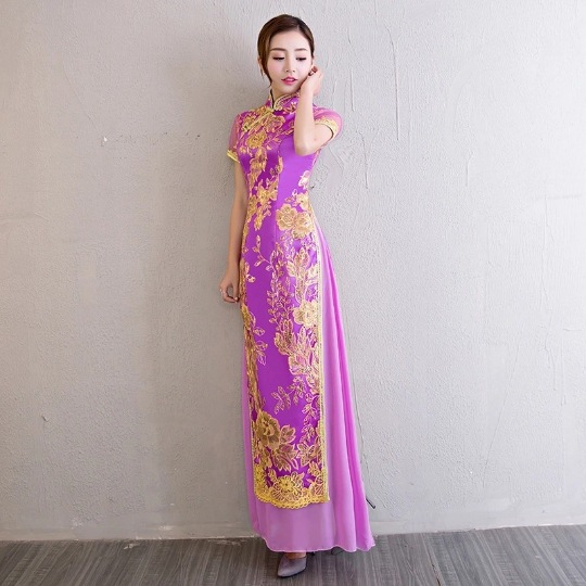 [MS000033] 🔥 Tỏa Sáng Với Áo Dài Cách Tân Đính Ren Lấp Lánh_thumbnail_11