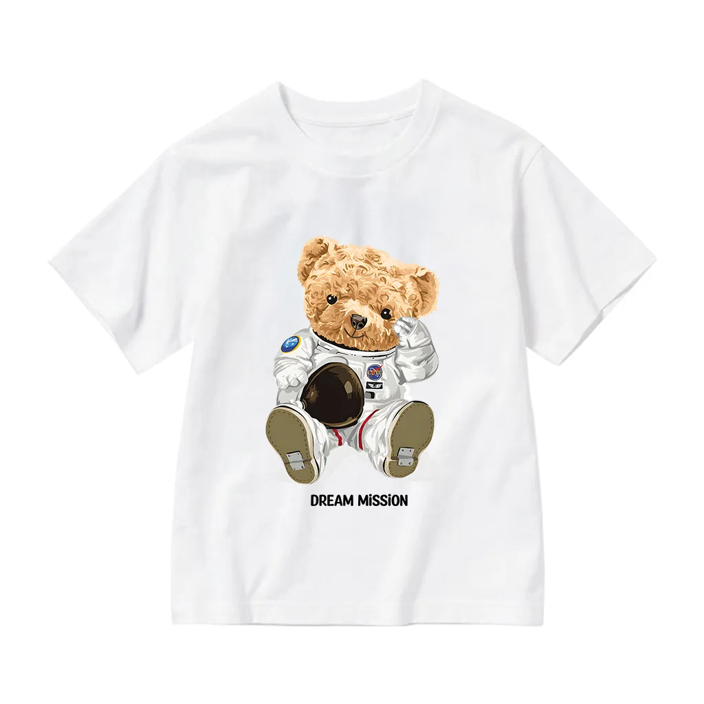 Áo thun kid form rộng Gấu Teddy dễ thương Kado vải cotton thoáng mát thoải mái cho bé 2915_thumbnail_9
