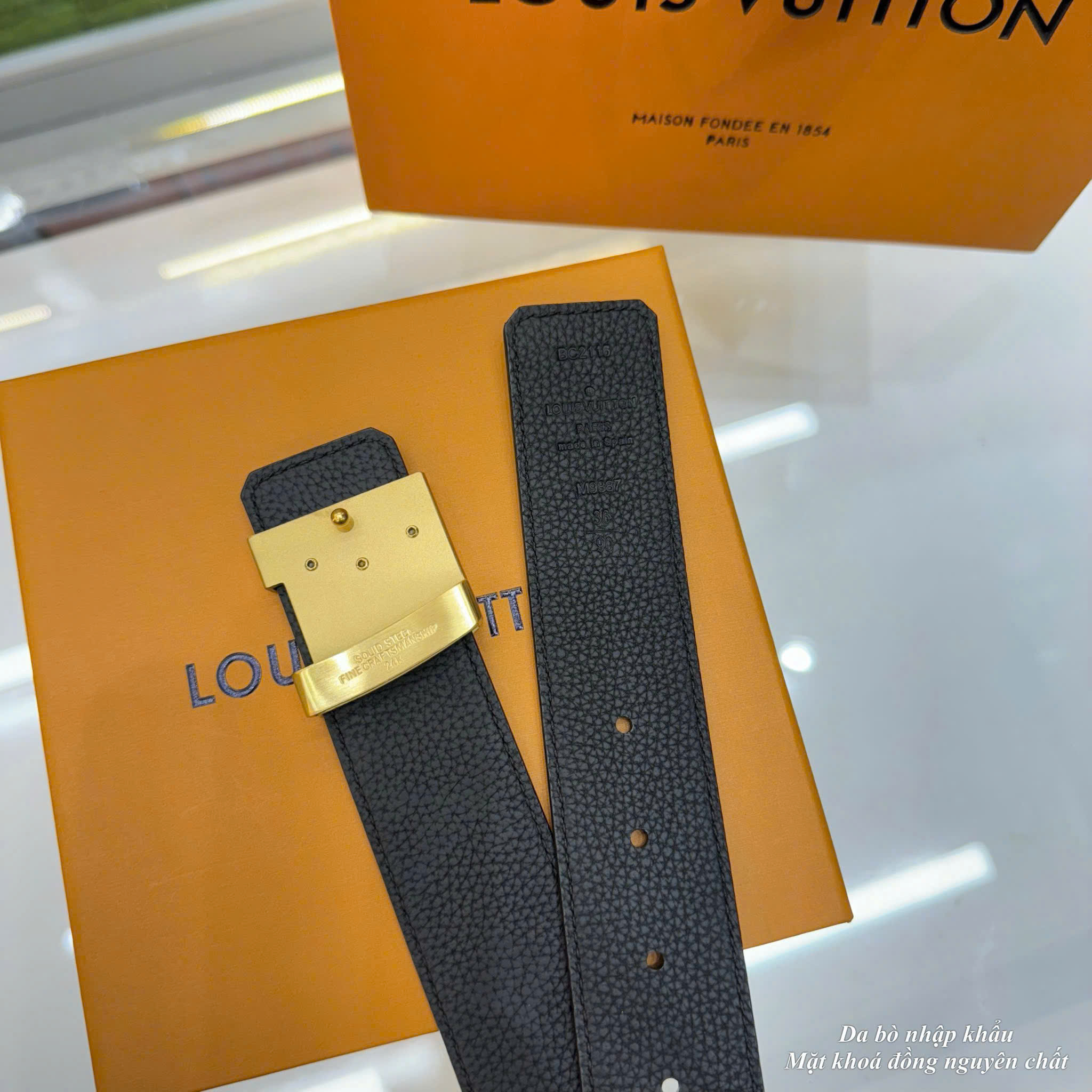 Dây lưng LV Initiales 40mm Reversible Belt_thumbnail_4