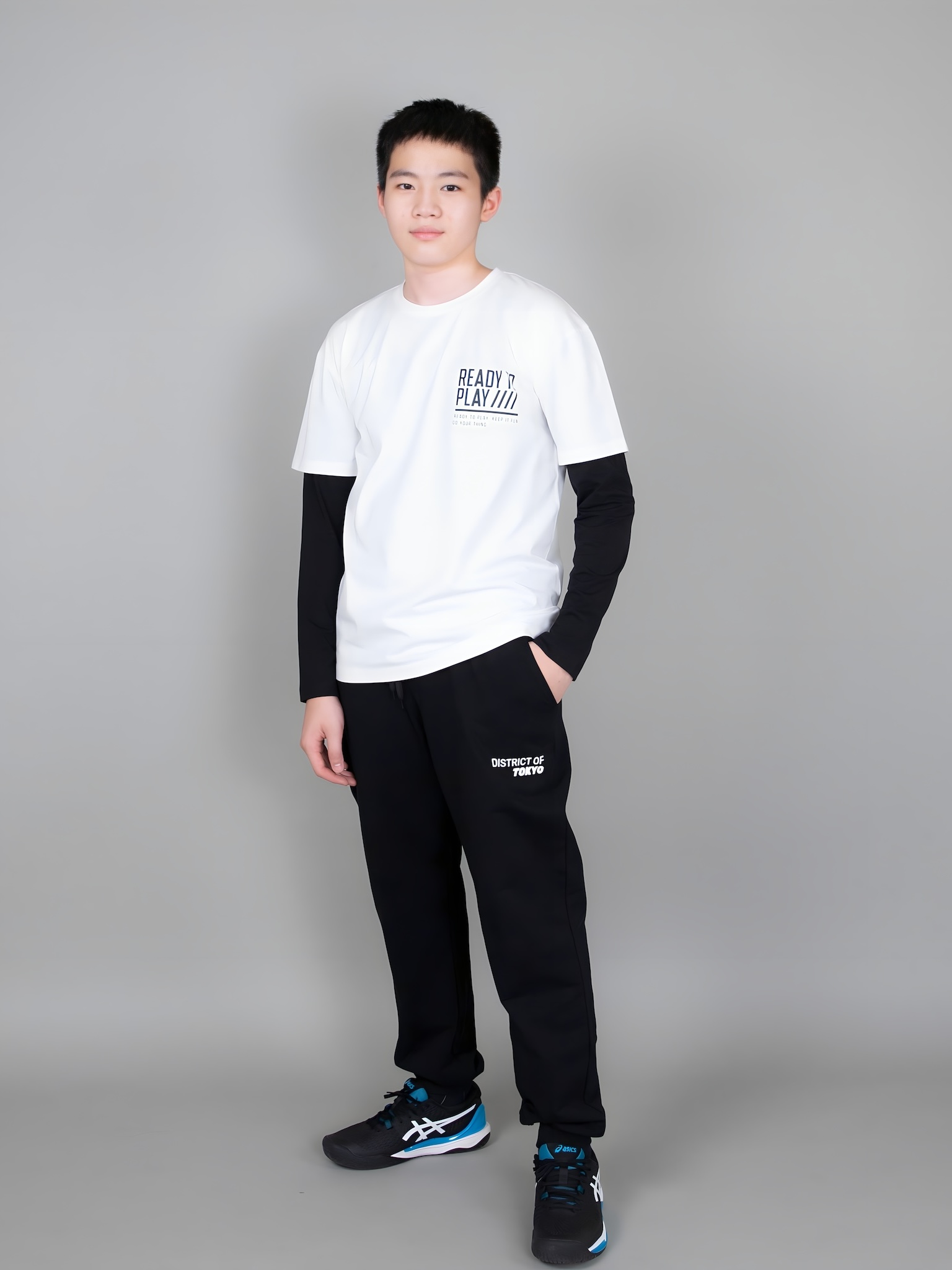 Áo phông dài tay trắng tay lồng đen_thumbnail_3