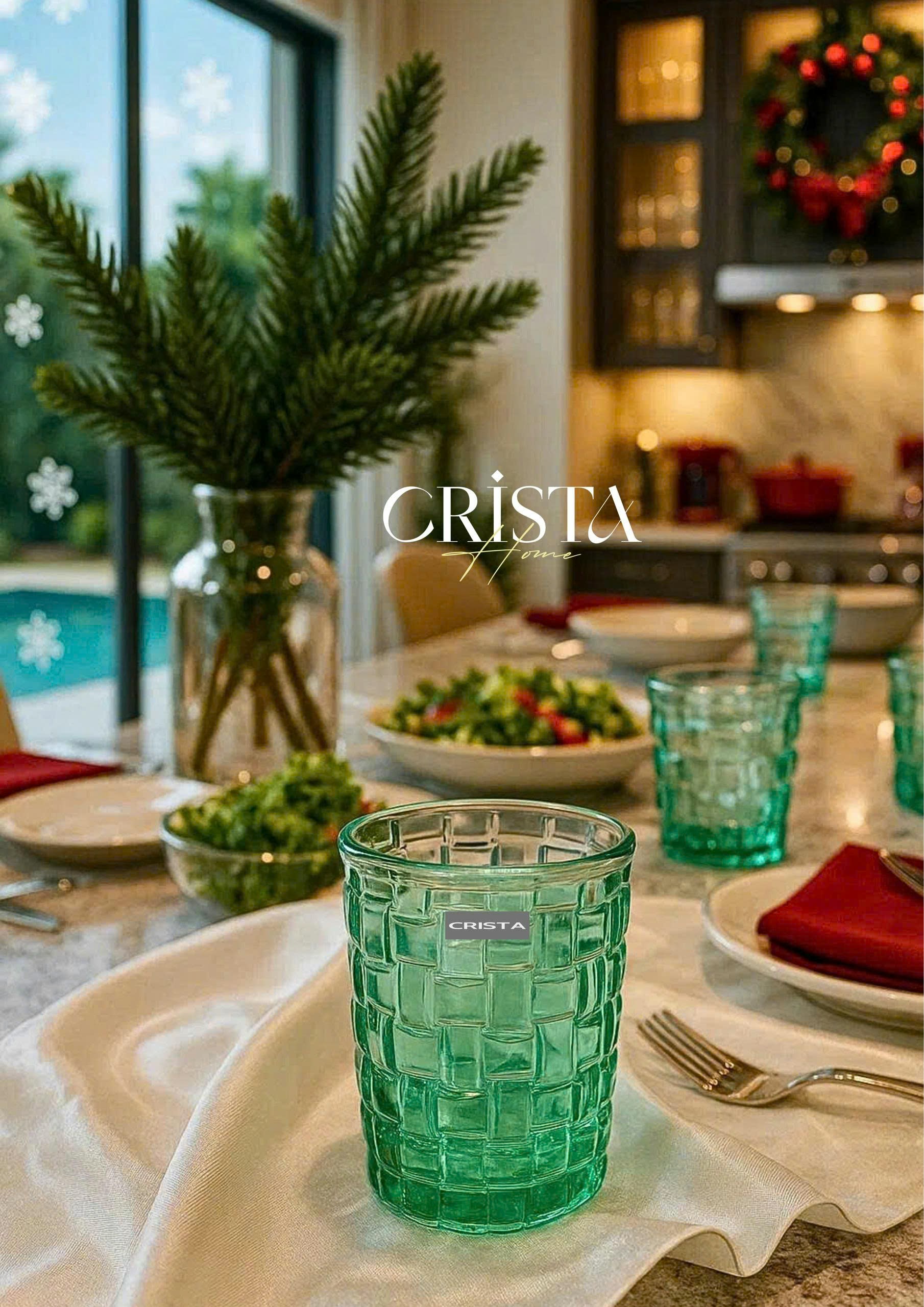 Bộ 6 cốc thủy CRISTA HOME tinh vân caro 280ml_thumbnail_70