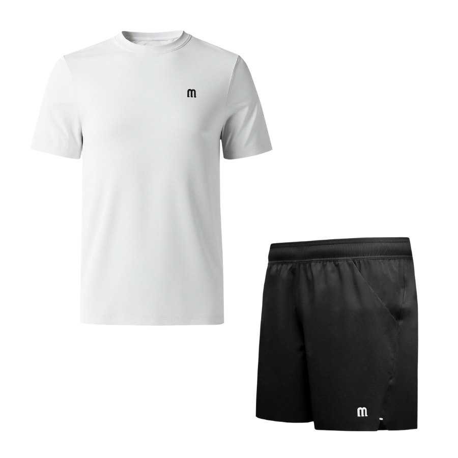 BỘ THỂ THAO NAM CHƠI PICKLEBALL/TENNIS BASIC MANESTI