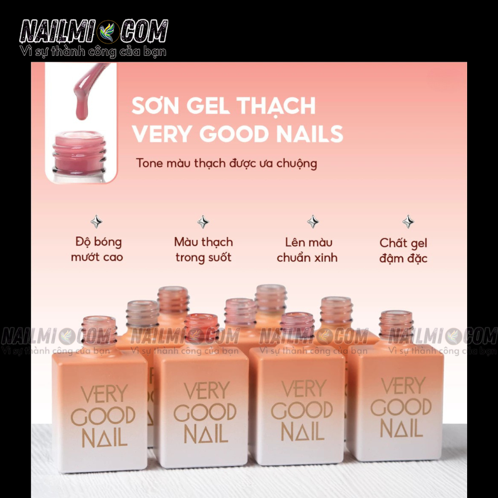 Set sơn thạch Very Good Nail - 9 màu_thumbnail_2