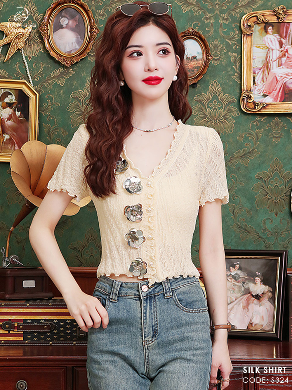 Áo Nữ Quảng Châu S324 9153_thumbnail_4