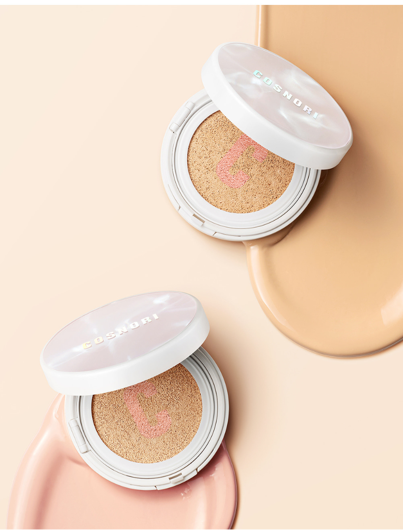 COSNORI BLOSSOM TONE UP CUSHION CLEAR - Phấn Nước Nâng Tông Chống Nắng SPF50+ PA++++ - Niacinamide, Vitamin E, Thuần chay - 14g - [C009]_thumbnail_2