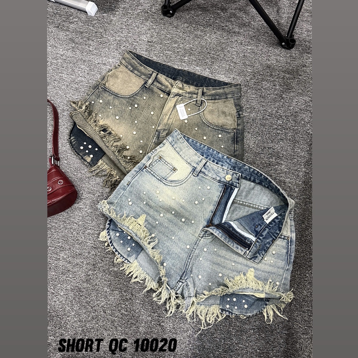 Quần short jean túi lòi đính ngọc bigsize QSJ10020 dành cho nàng béo mập từ 55-90kg_thumbnail_17
