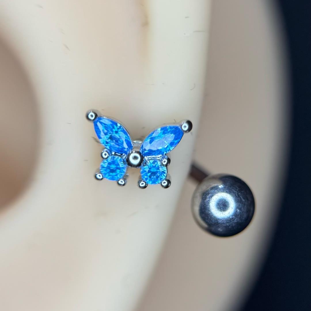 septum thân titan bướm xanh size 8