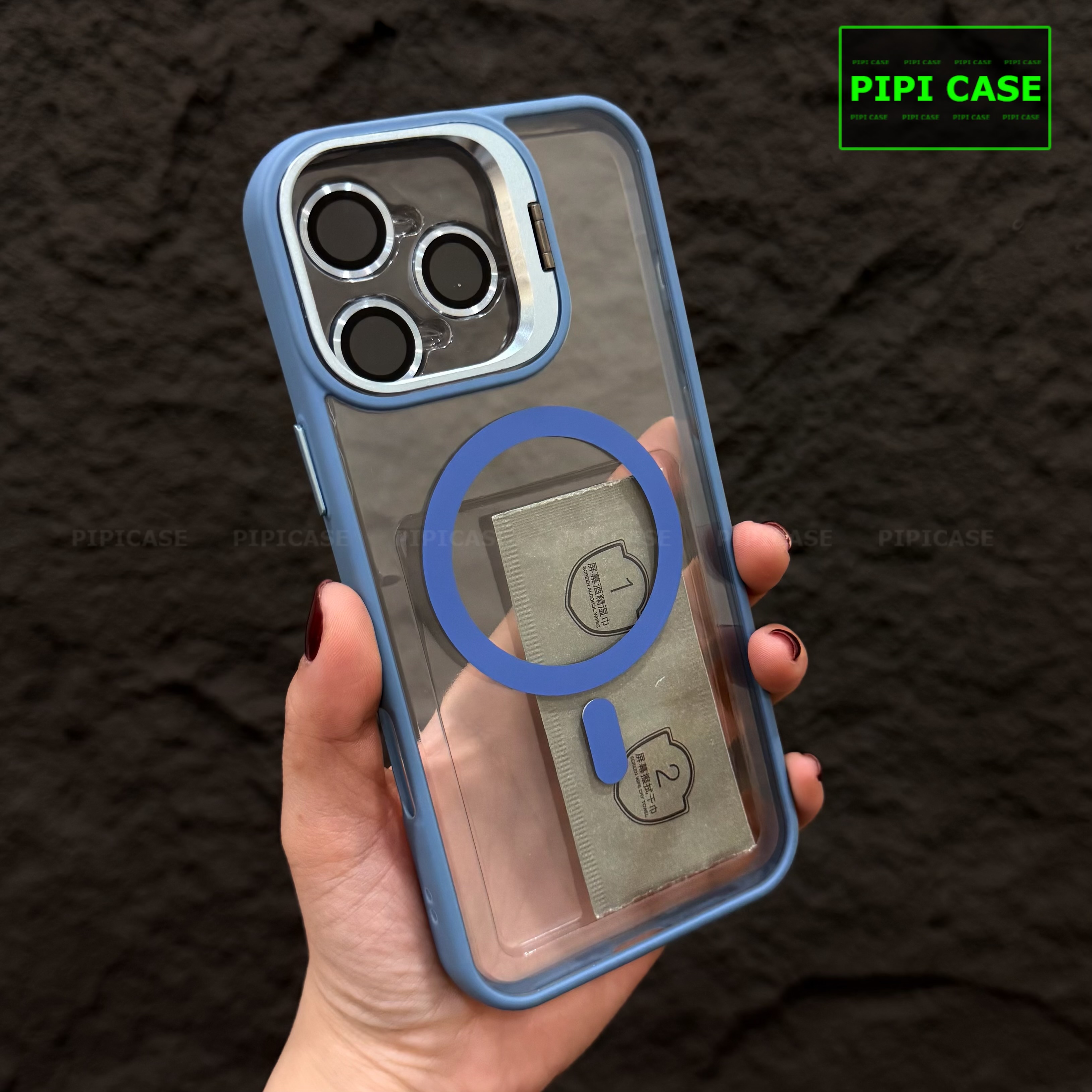 Ốp Lưng iPhone 14 Pro Max - Dansi - Xanh Nhạt_thumbnail_2