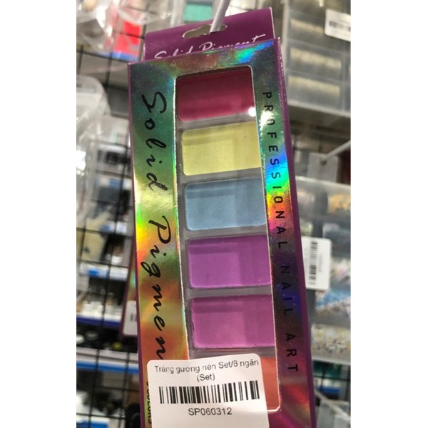 Set tráng gương nén - 6 ngăn - mã 03