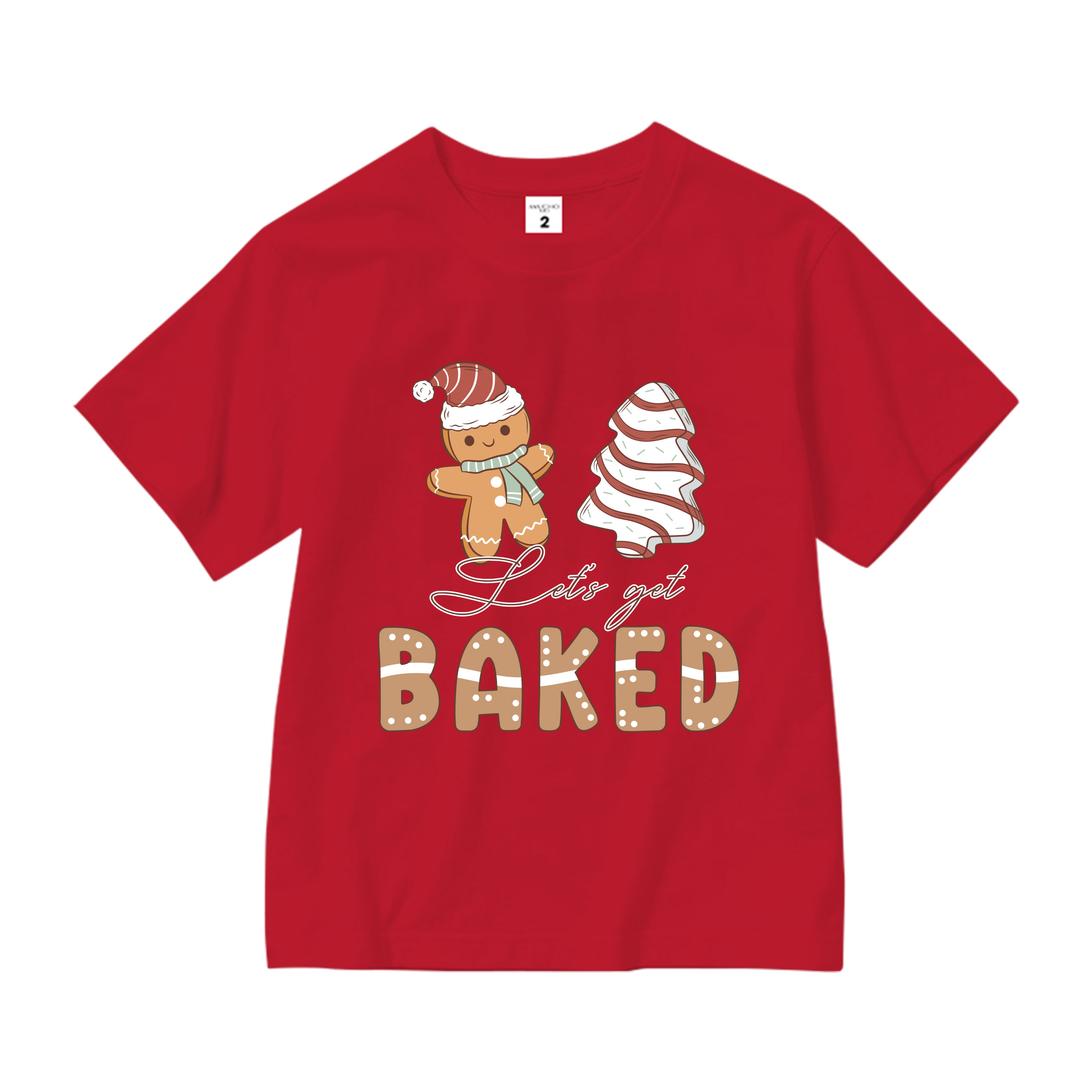 Áo thun bé gái giáng sinh noel from rộng chất vải cotton thoáng mát AED1705 Miucho Kid in graphic_thumbnail_11