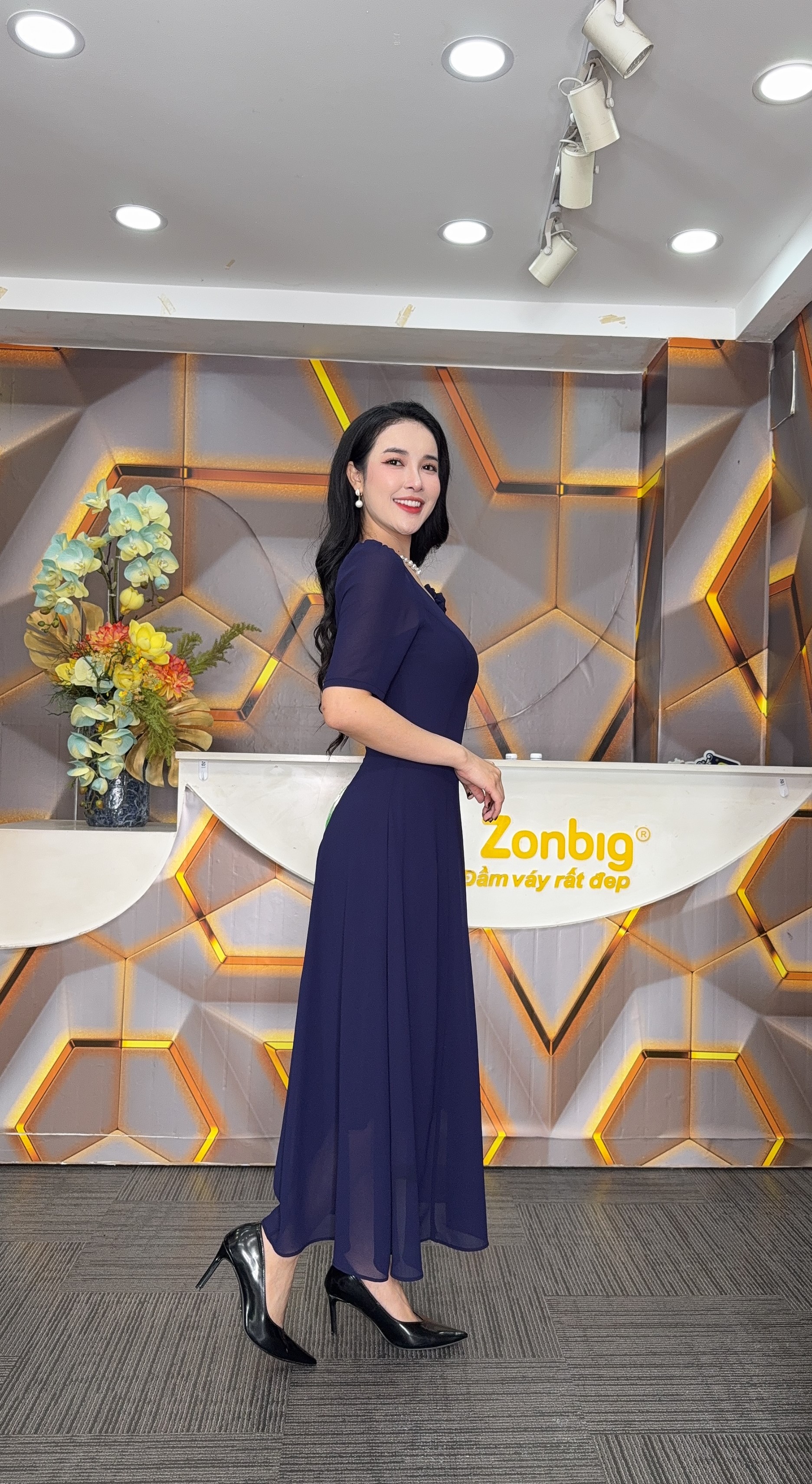 Đầm suông - Y1979 - Thương hiệu Zonbig_thumbnail_2